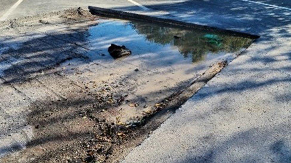 Tarmac removed from bypass road