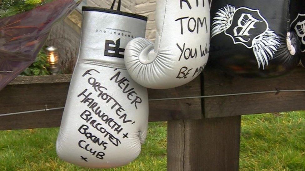 Boxing gloves
