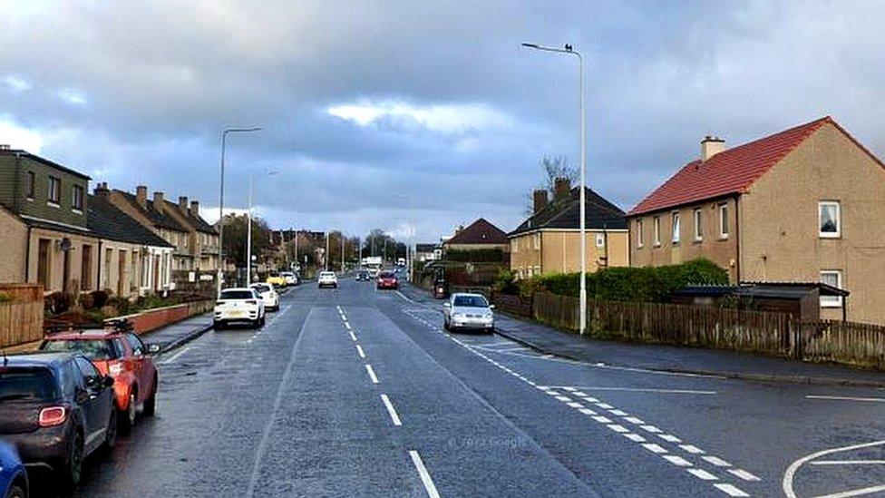 Broad Street in Cowdenbeath