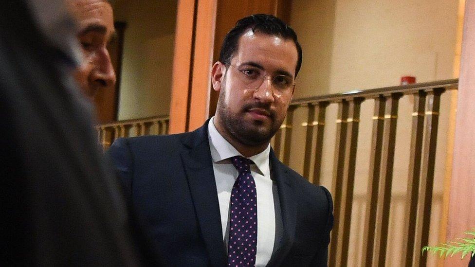 Alexandre Benalla on September 19 2018