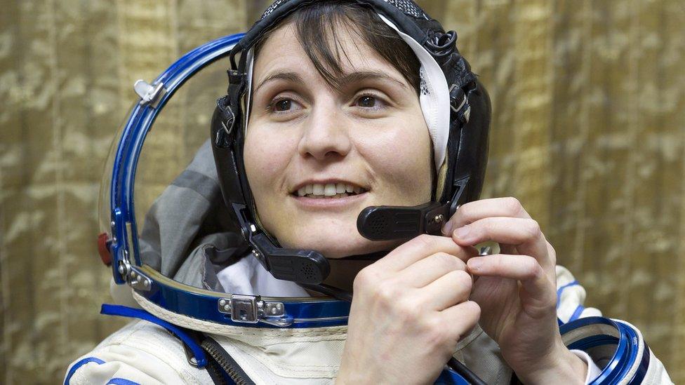 Italian astronaut Samantha Cristoforetti