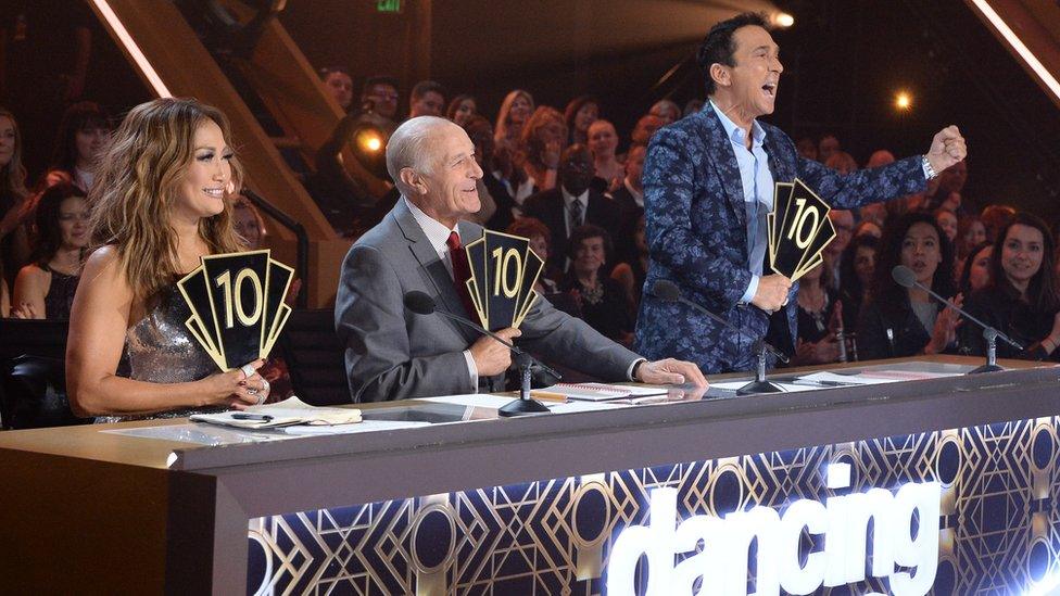 Carrie Ann Inaba, Len Goodman and Bruno Tonioli