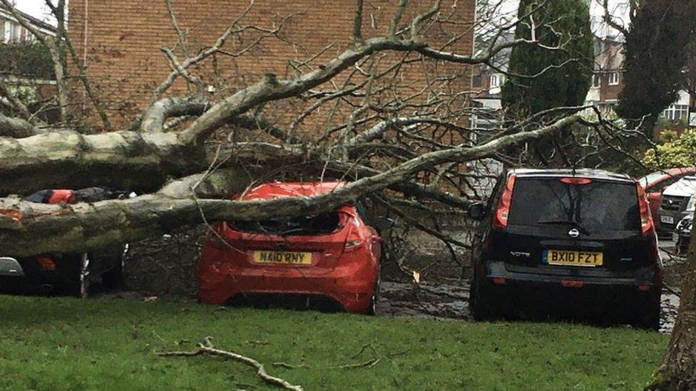 Marc Howard's car in Moseley