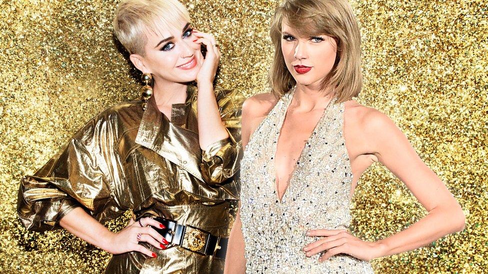 Katy Perry and Taylor Swift