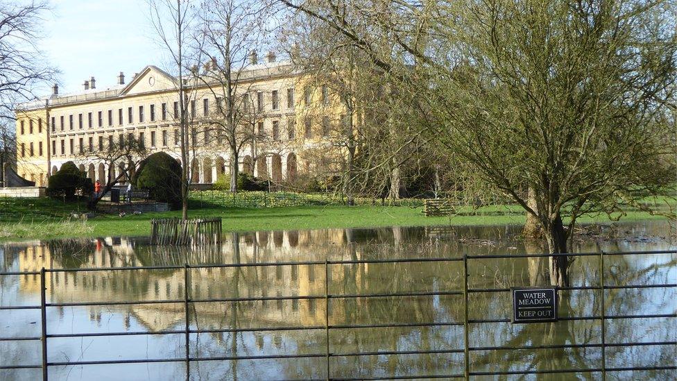 Water meadow, Magdalen College