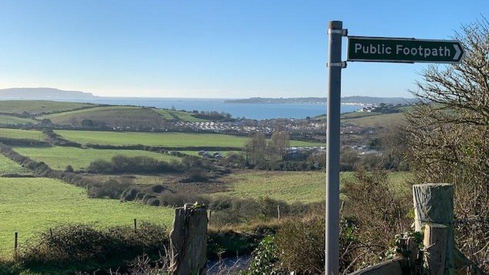 View to Weymouth Bay