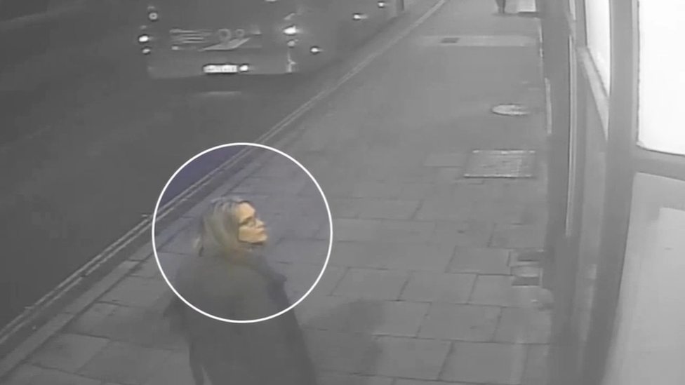 Gaynor Lord on St Augustines Street CCTV