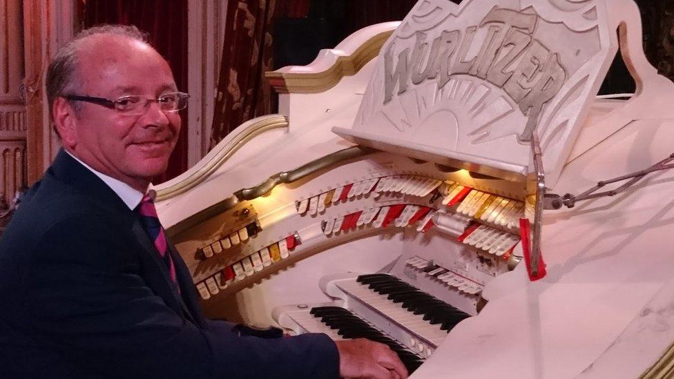 Blackpool Tower ballroom organist Phil Kelsall