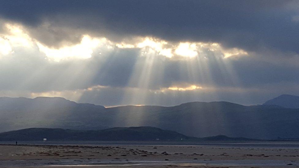 Black Rock Sands beach at Morfa Bychan near Porthmadog, Gwynedd