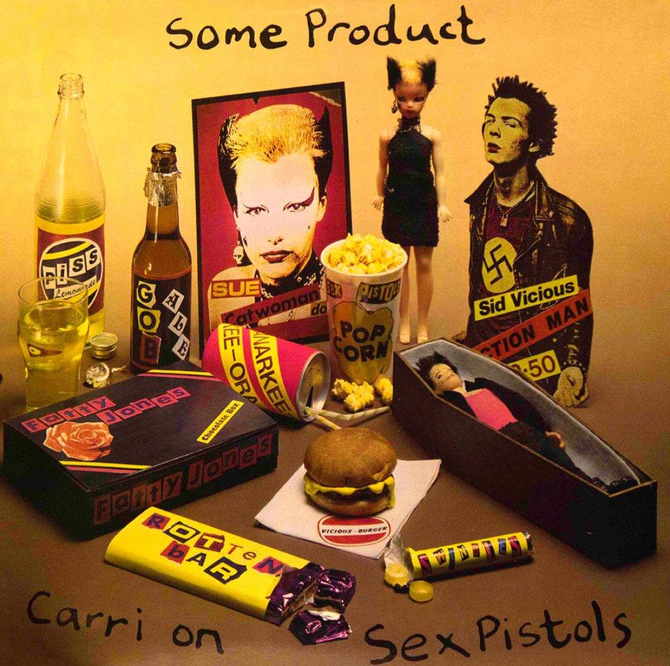 Sex Pistols 'The Great Rock 'n' Roll Swindle' album cover