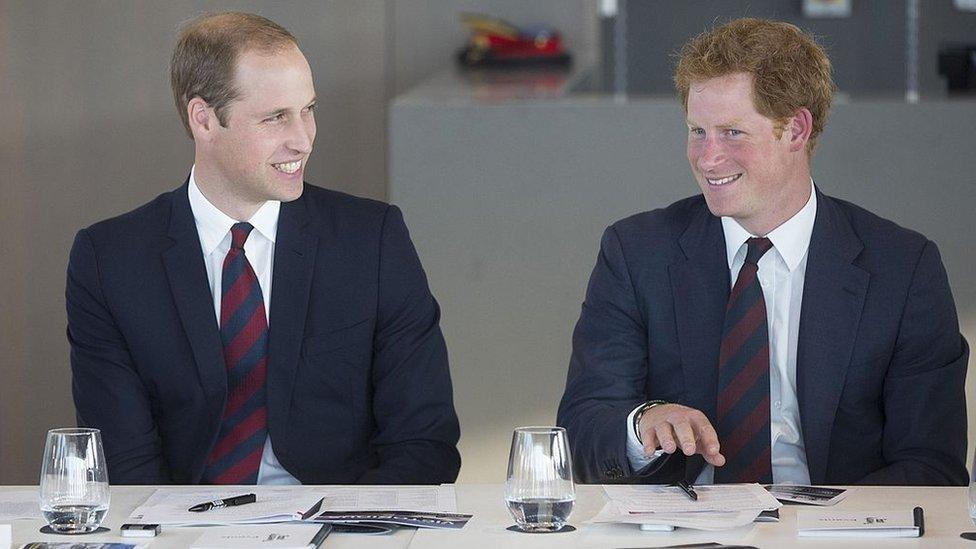 Princes William and Harry