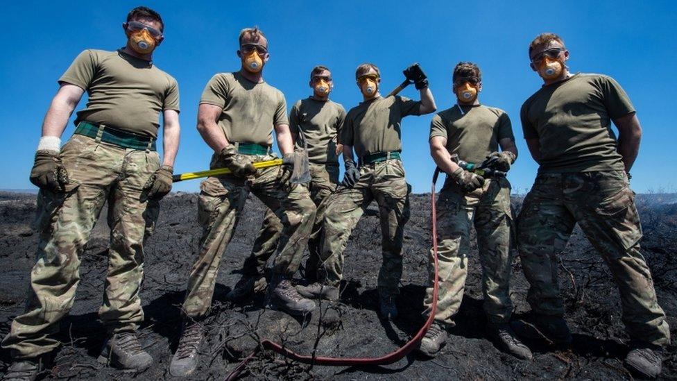 Soldiers support Great Manchester Fire and Rescue