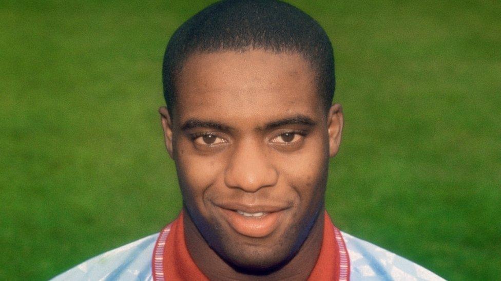 File photo dated 01/07/91 of Aston Villa striker Dalian Atkinson