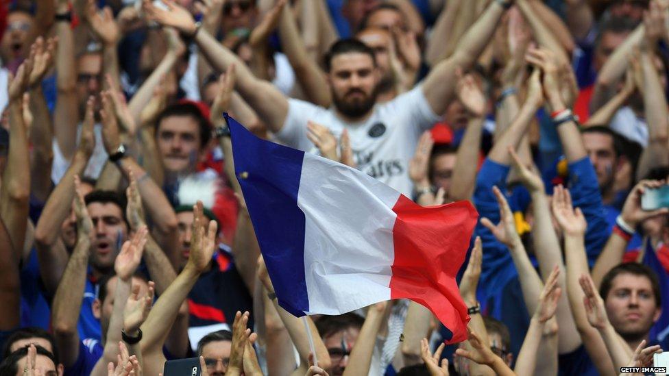 French fans