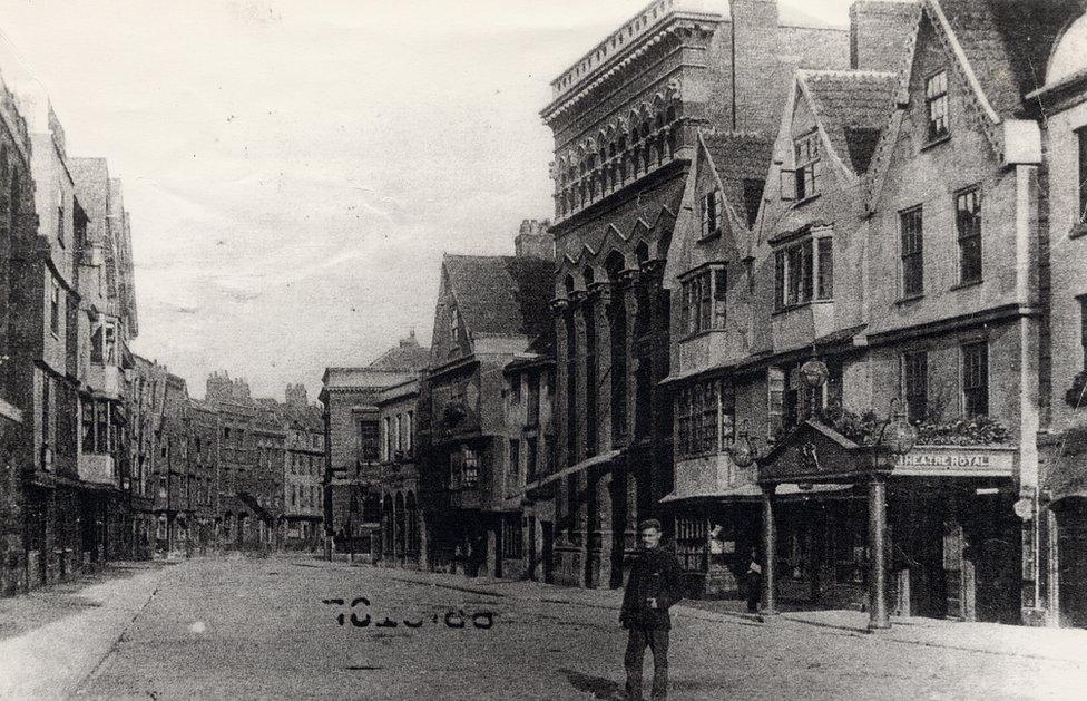 Bristol Old Vic Theatre in 18th Century