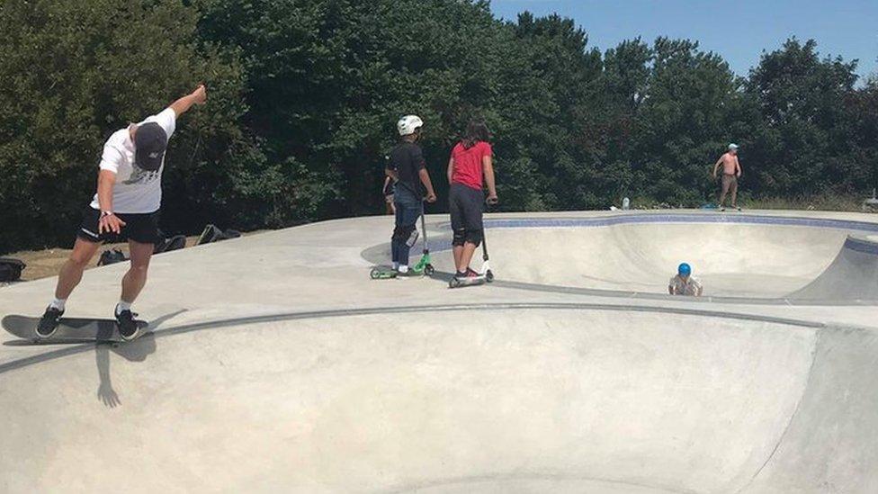 Concrete Waves skate park