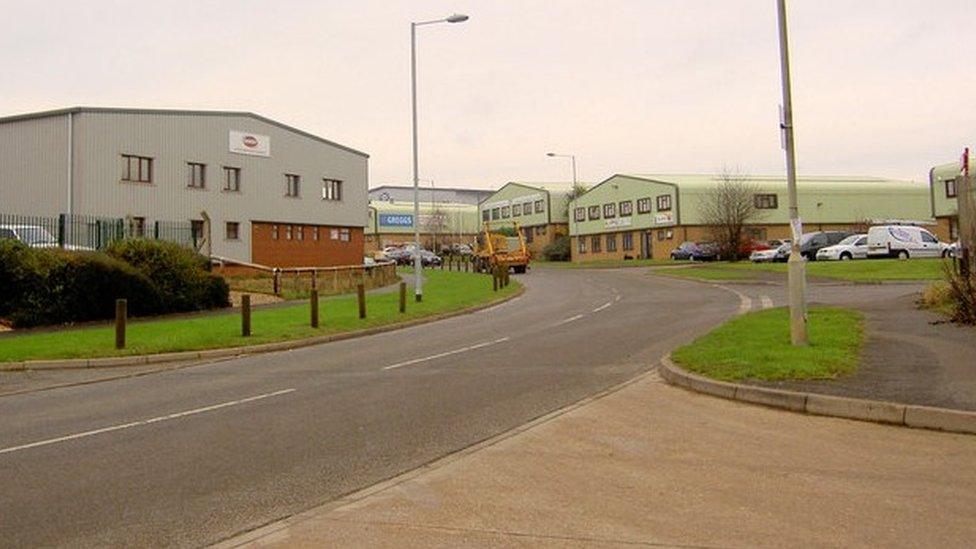 Telford Road Industrial estate Kettering