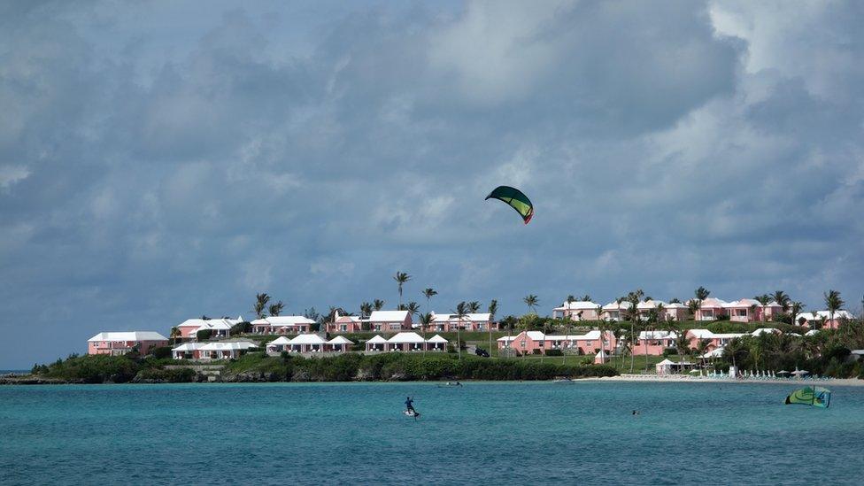 The island of Bermuda