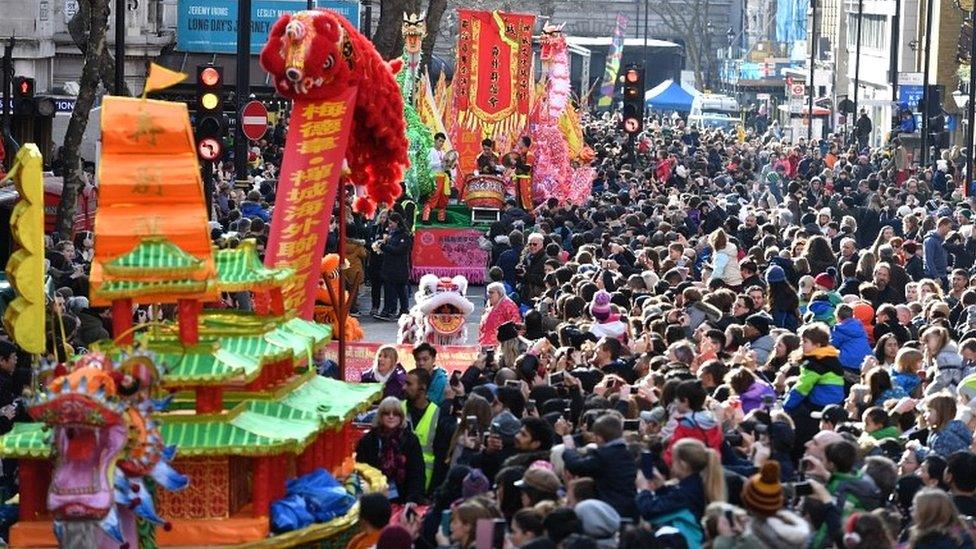 Chinese New Year parade