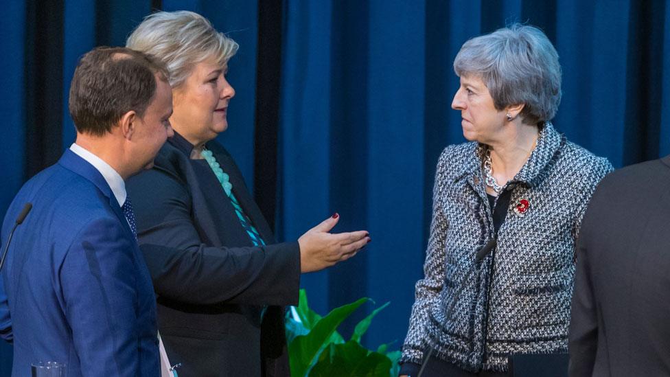 theresa may oslo