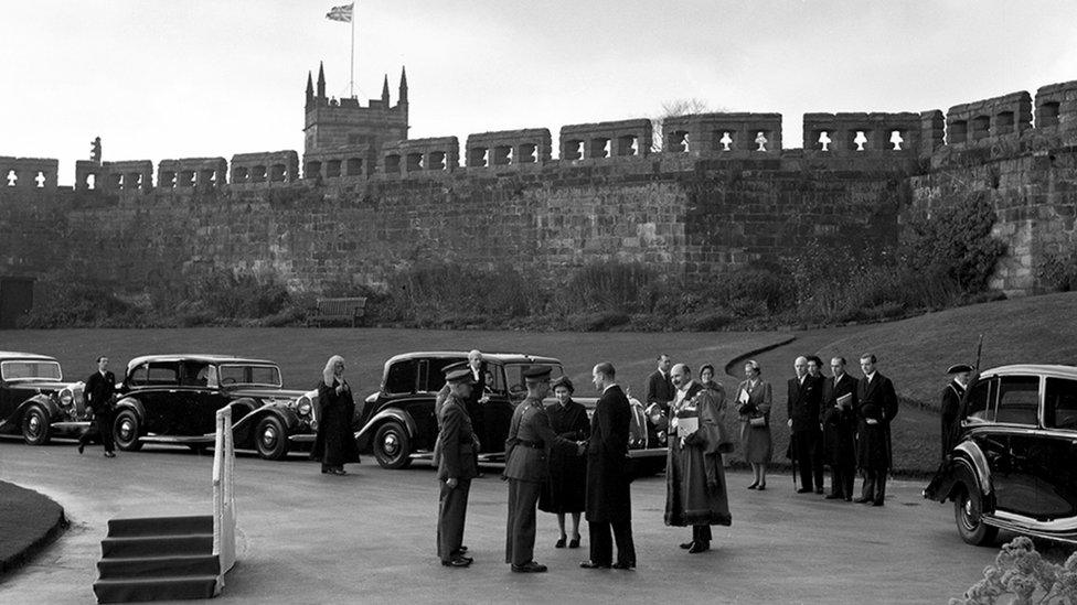 The Queen in Shrewsbury