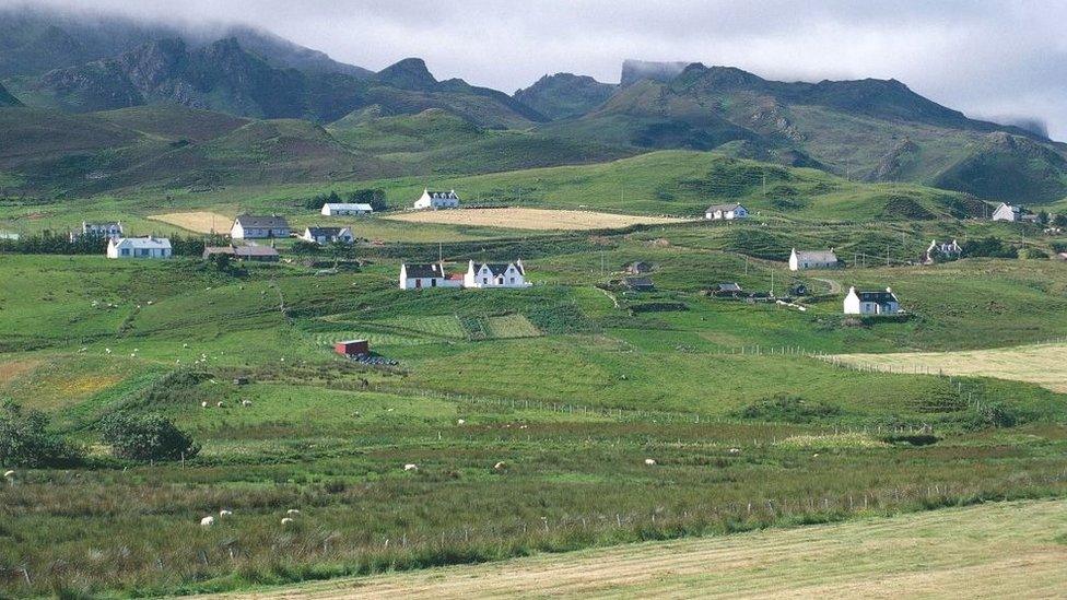 Houses on Skye