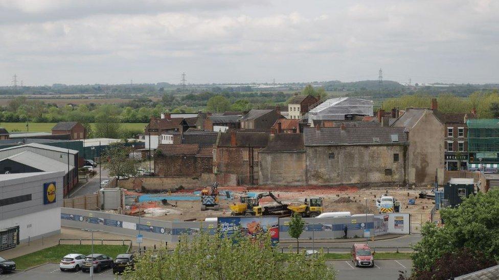 Construction of new cinema in Gainsborough