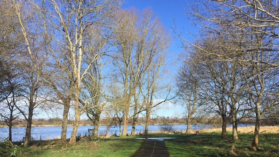 Park users say they like the tranquillity of the site