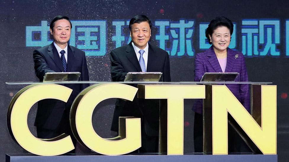 Chinese officials launched the international channel in 2016