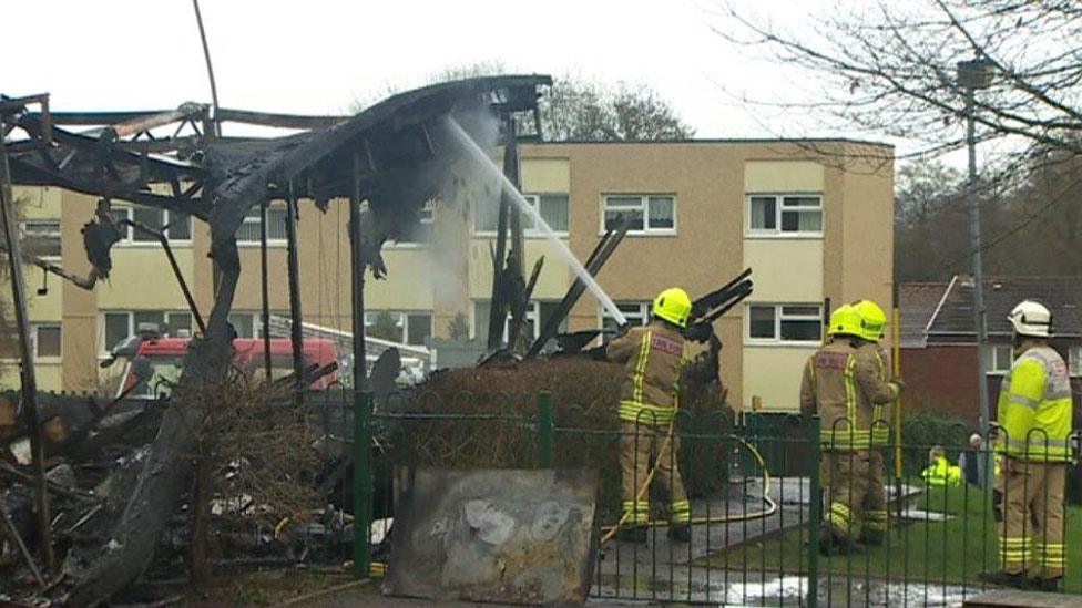 Cwmbran fire