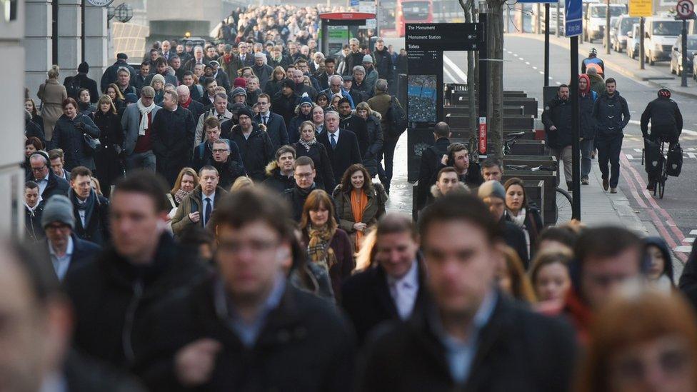 London commuters