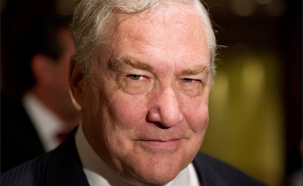 Former media mogul Conrad Black arrives at a business luncheon in Toronto, Canada June 22, 2012