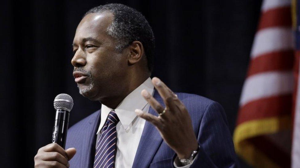 Ben Carson in Reno, Nevada. Photo: 21 February 2016