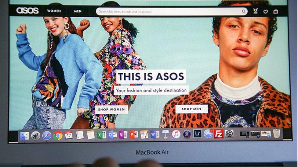 Asos screen grab