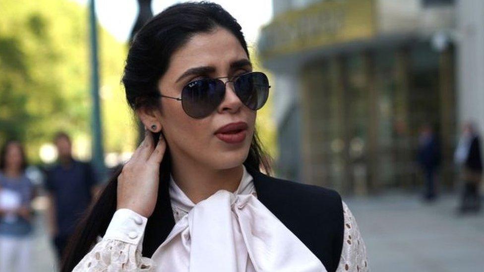 Emma Coronel Aispuro, wife of accused Mexican drug lord Joaquin "El Chapo" Guzman,