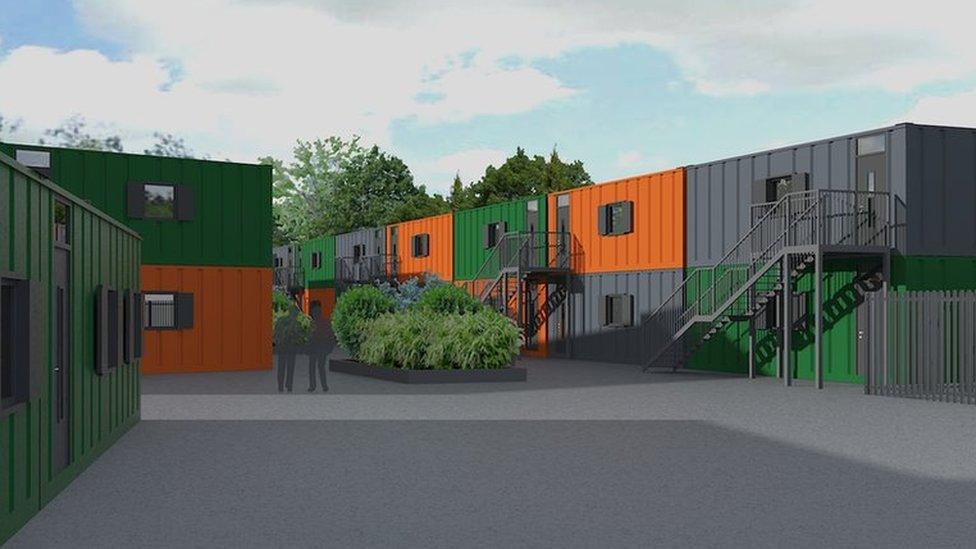 Pod homes for Reading's rough sleepers