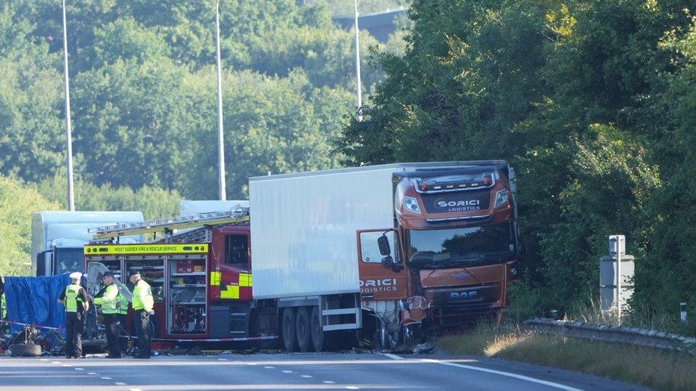 A23 collision