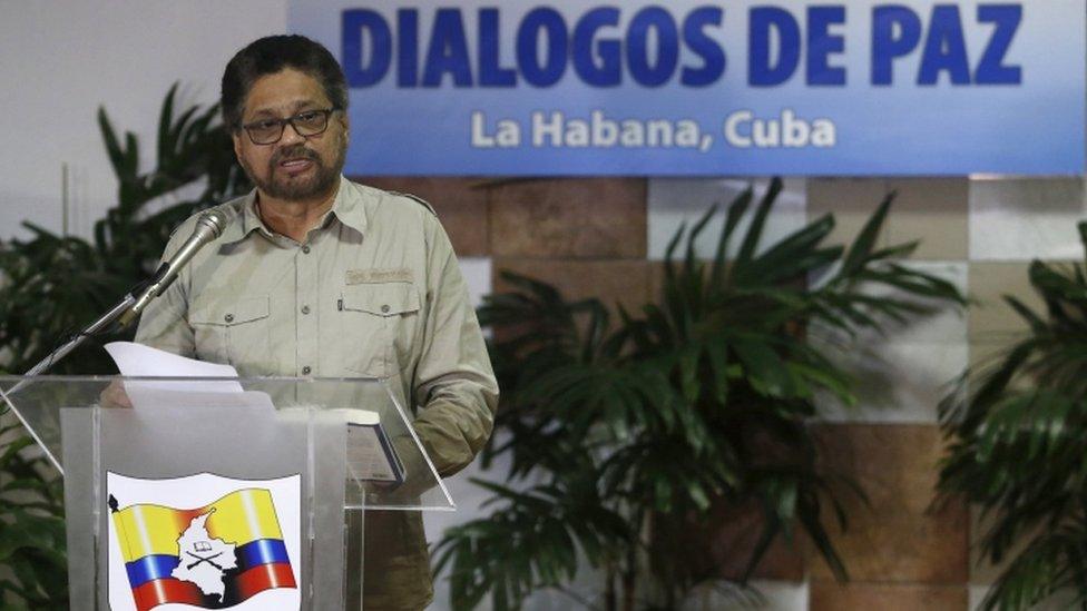 Ivan Marquez, Farc chief negotiator in Havana, 2 Feb 2016