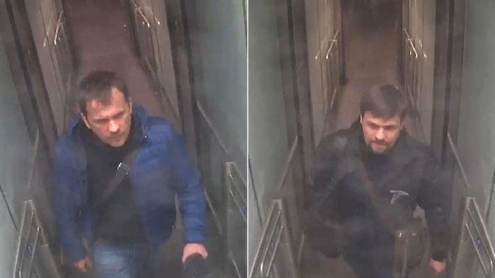 CCTV of Alexander Petrov and Ruslan Boshirov