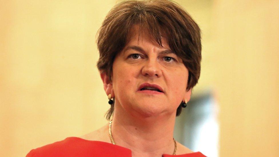 DUP leader Arlene Foster