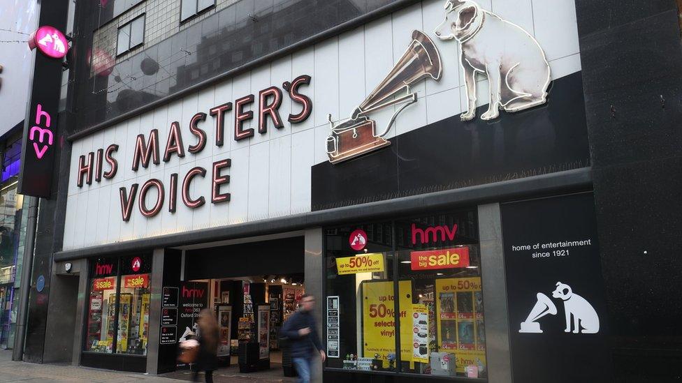 HMV at 363 Oxford Street