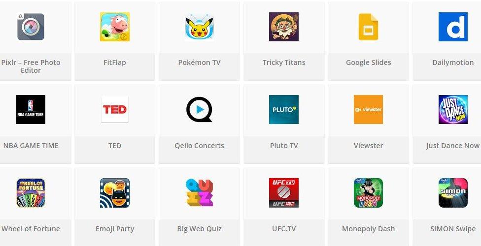 Chromecast apps