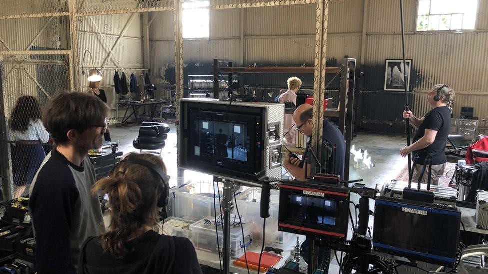 The making of Souvenir The Part II at Raynham Hangar Studios, Fakenham, Norfolk