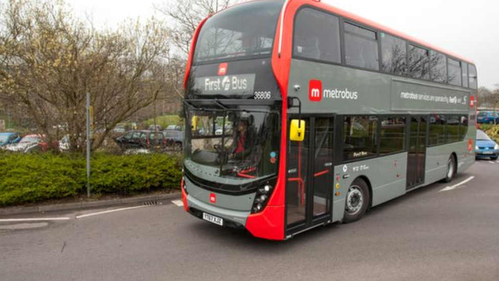 A First West of England Metrobus.