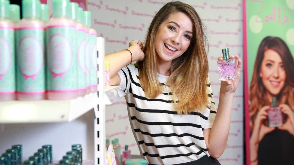 Vlogger Zoella, real name Zoe Sugg