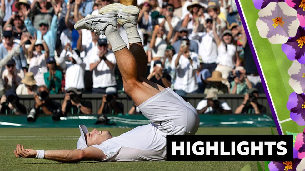 Wildcard Fery storms past Cobolli and makes Wimbledon history