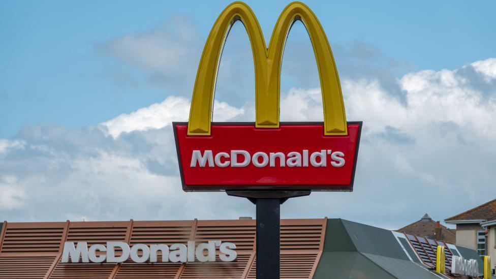 An image of the McDonalds logo