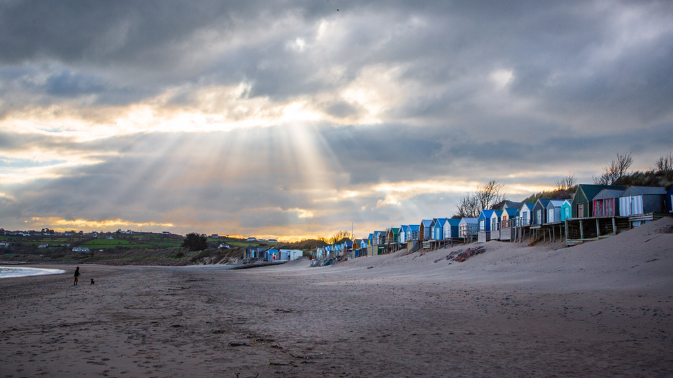 Traeth wag yn Abersoch