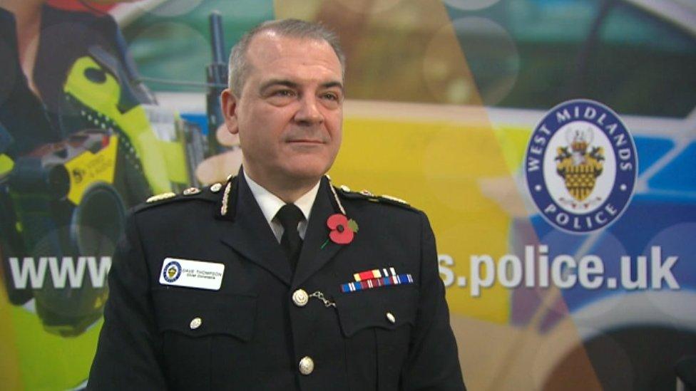 Chief Constable Sir Dave Thompson