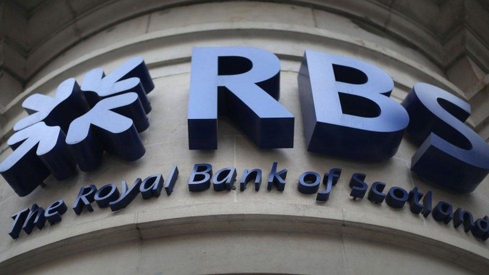 RBS sign on building